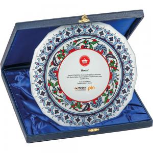 Kutulu Kristal Plaket ( 25 x 25 cm )